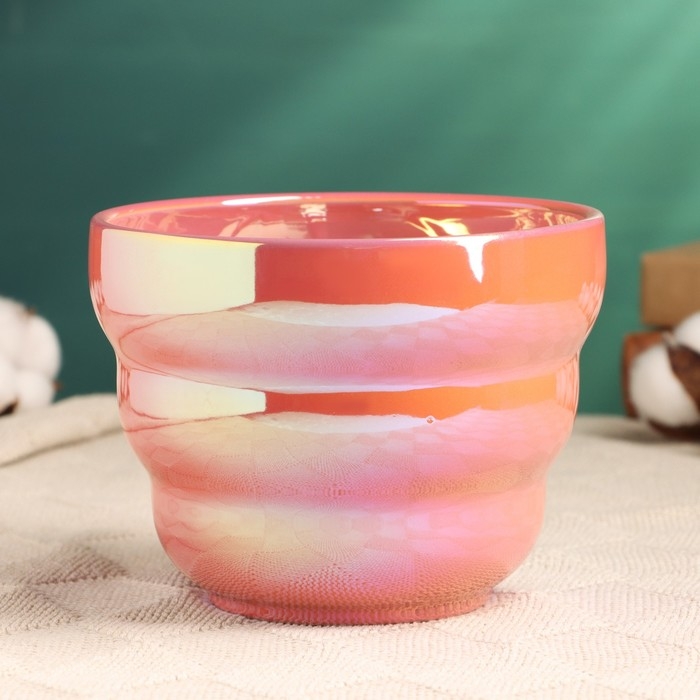 Кашпо  Кашпо "Хелена" розовое, 14х14х11см