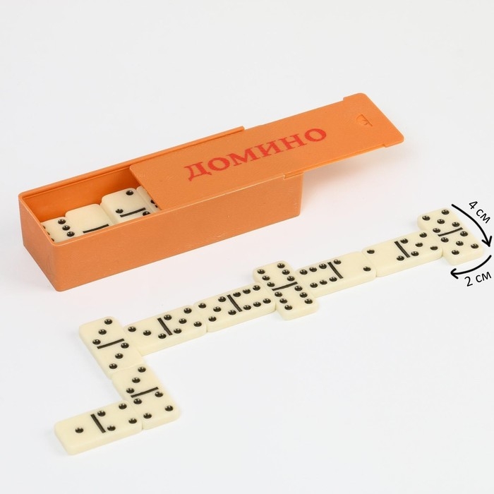 Домино  Домино "Классическое", костяшка 4 х 2 см