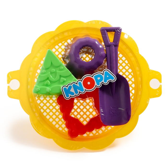 Песочный набор «Медовик», с ситом Песочный набор «Медовик», с ситом