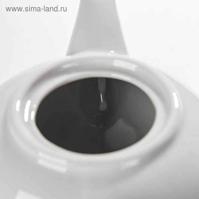 Чайник «Удачный», 550 мл, цвет белый Чайник «Удачный», 550 мл, цвет белый