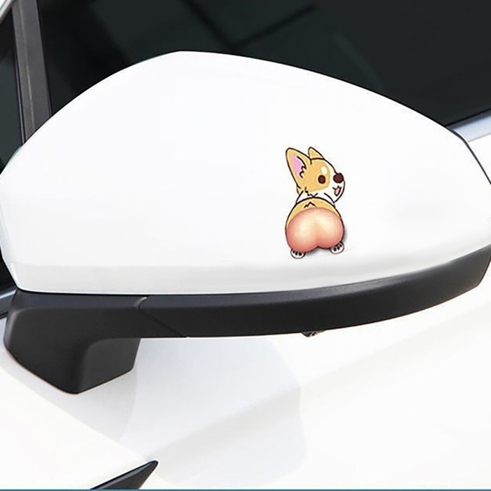 Аксессуар для авто Аксессуар для авто "Корги", силиконовая, 7.5×5.6 см