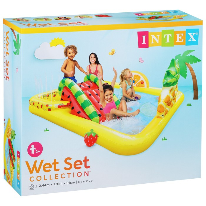 Игровой центр «Тропики», 244 х 191 х 91 см, 57158NP INTEX Игровой центр «Тропики», 244 х 191 х 91 см, 57158NP INTEX