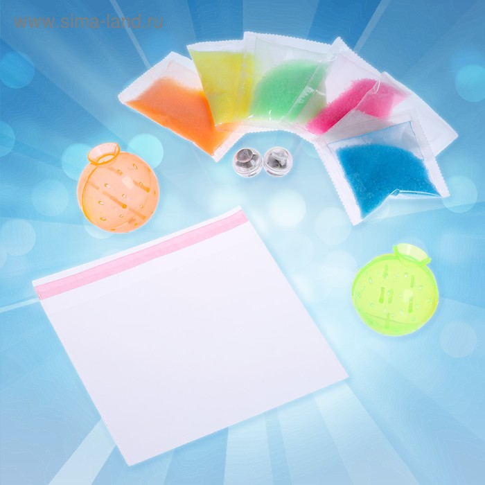 Набор для опытов «Прыгающие мячи. Новый год», большой Набор для опытов «Прыгающие мячи. Новый год», большой