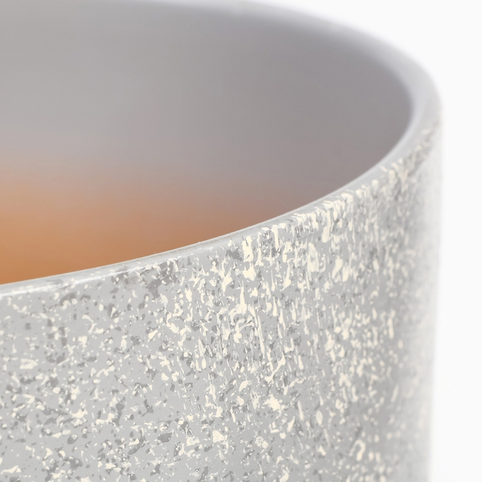 Горшок цветочный Горшок цветочный "Цветение" серый, 4,7 л