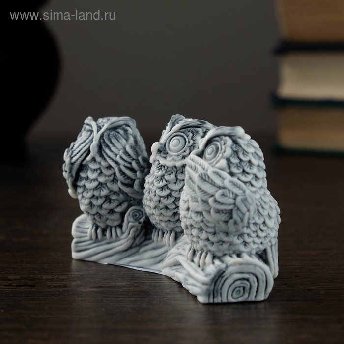 Сувенир  Сувенир "Три совы" 10см