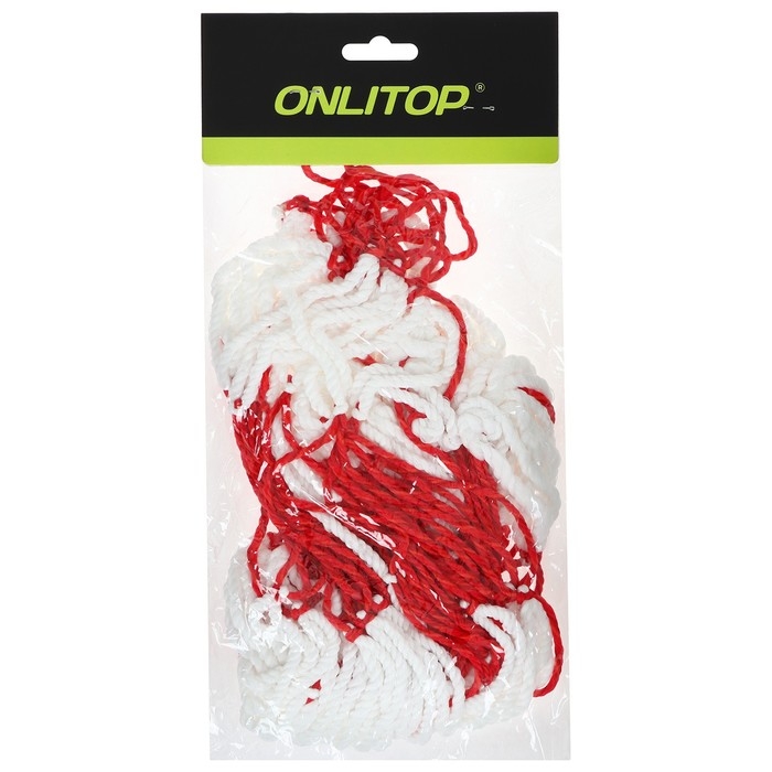 Сетка для переноски мячей ONLYTOP, на 6 мячей, нить 3 мм Сетка для переноски мячей ONLYTOP, на 6 мячей, нить 3 мм