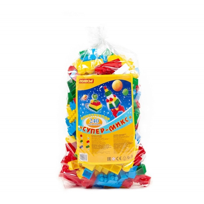 Конструктор «Супер-Микс», 240 деталей Конструктор «Супер-Микс», 240 деталей