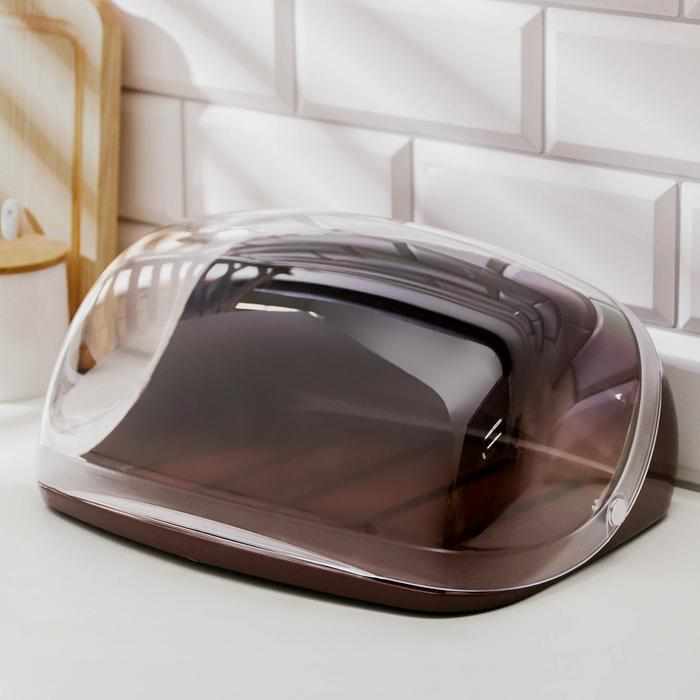 Хлебница, цвет коричневый Хлебница, цвет коричневый