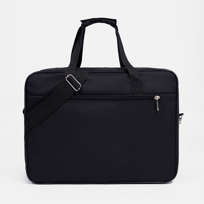 Сумка мужская «ЗФТС», цвет чёрный Сумка мужская «ЗФТС», цвет чёрный