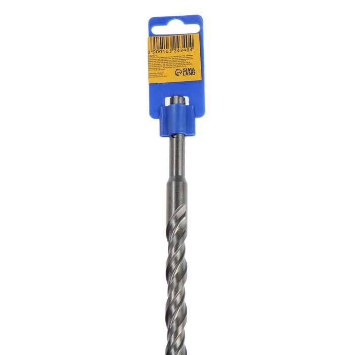 Бур по бетону ТУНДРА, двойная спираль, SDS-plus, 18 х 410 мм Бур по бетону ТУНДРА, двойная спираль, SDS-plus, 18 х 410 мм