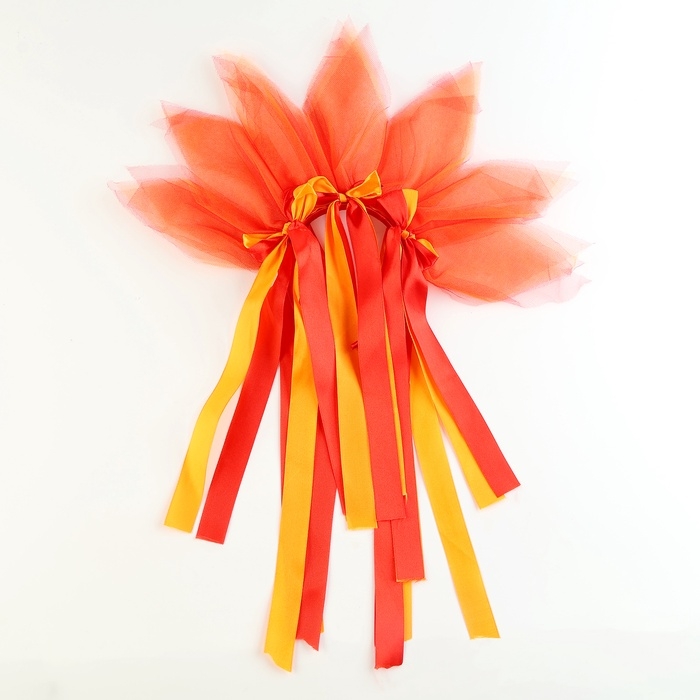 Карнавальный ободок «Лучистое солнце», цвет красно-оранжевый Карнавальный ободок «Лучистое солнце», цвет красно-оранжевый