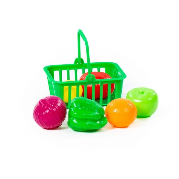 Игровой набор продуктов №13 с корзинкой, 7 предметов Игровой набор продуктов №13 с корзинкой, 7 предметов