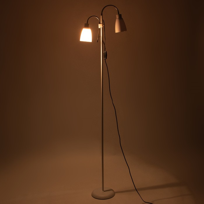 Торшер 19024/2WT E27 40Вт белый 22х22х160 см Торшер 19024/2WT E27 40Вт белый 22х22х160 см