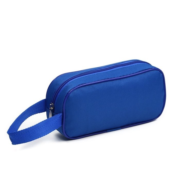 Сумка детская на молнии 22×11×1,5 см , Синий трактор Сумка детская на молнии 22×11×1,5 см , Синий трактор