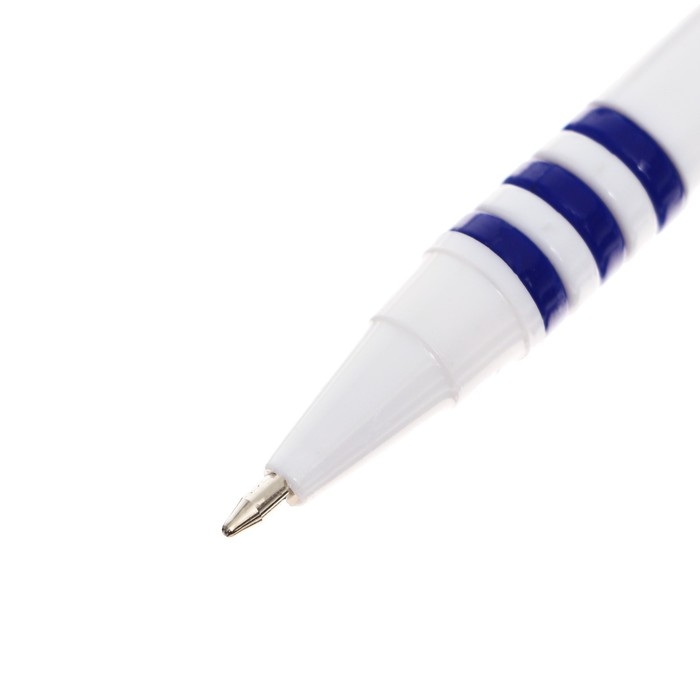 Ручка шариковая на самоклеящейся подставке Attomex 0,7 мм, сменный стержень, синие чернила, пластиковая пружина Ручка шариковая на самоклеящейся подставке Attomex 0,7 мм, сменный стержень, синие чернила, пластиковая пружина