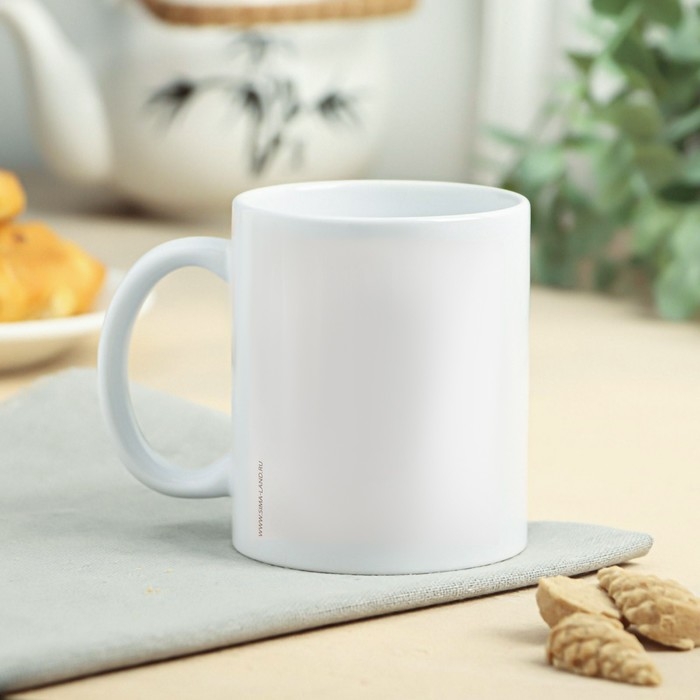 Кружка сублимация Кружка сублимация "Мама самая лучшая" 320 мл, с нанесением