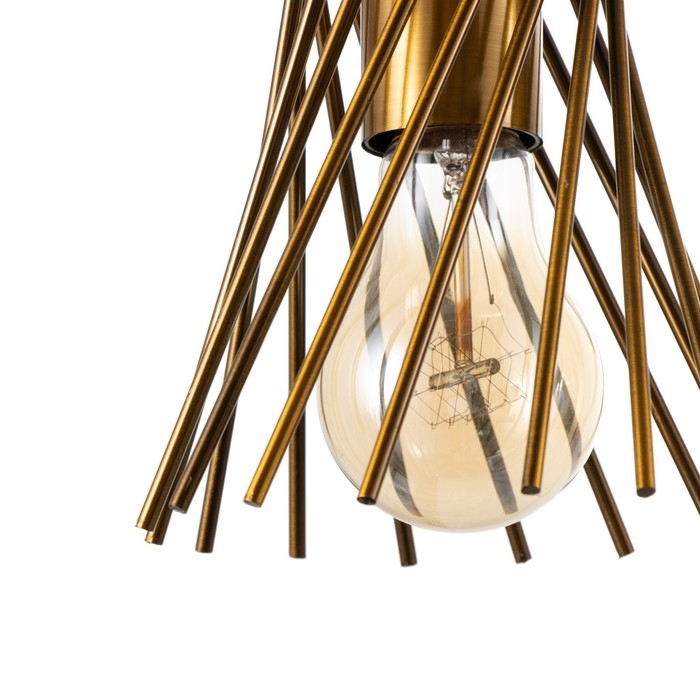 Светильник BayerLux Светильник BayerLux "Сенча" 3хE27 40Вт золото 55х15х100 см