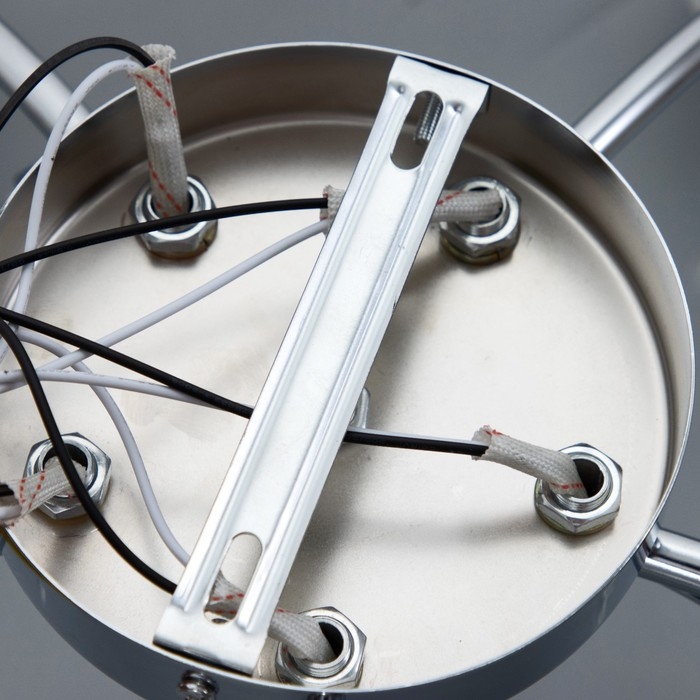 Люстра Люстра "Лиана" 5хЕ27 40Вт хром 55х55х36 см BayerLux