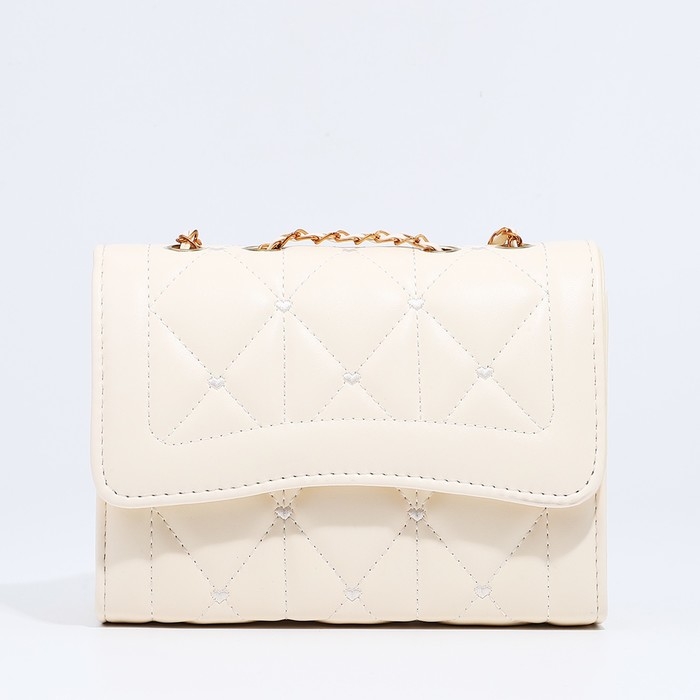 Сумка-мессенджер на магните, цвет белый Сумка-мессенджер на магните, цвет белый