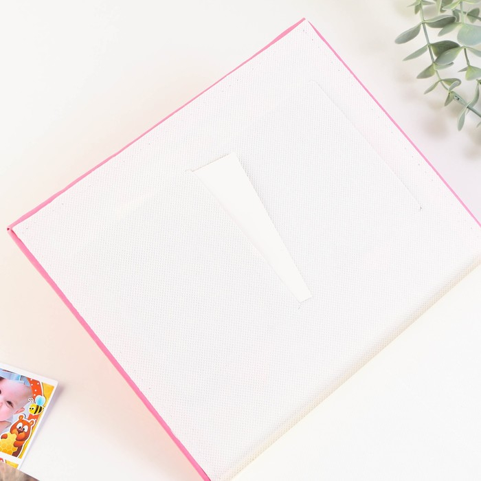 Фотоальбом на 200 фото с 2 местами под фото на обложке  Фотоальбом на 200 фото с 2 местами под фото на обложке "Наше счастье", экокожа