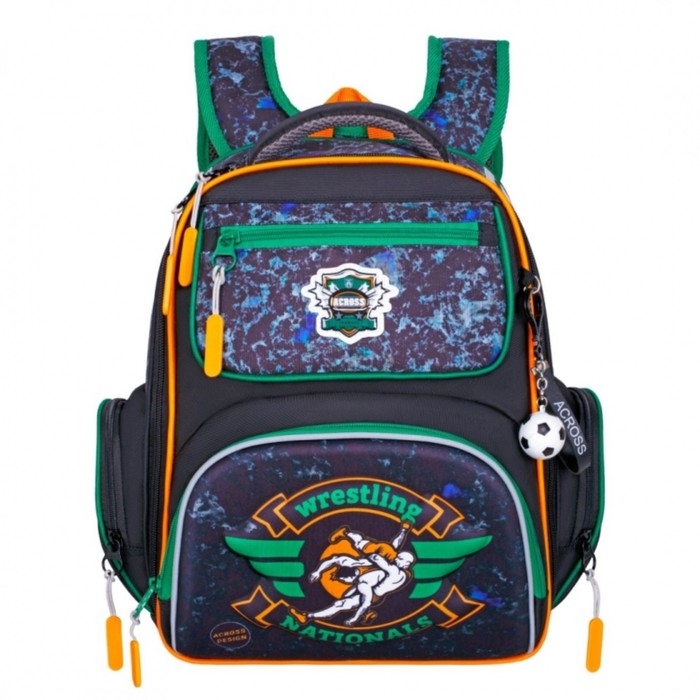 Рюкзак каркасный 35 х 26 х 18 см, Across ACS1, наполнение: мешок, синий ACS1-5 Рюкзак каркасный 35 х 26 х 18 см, Across ACS1, наполнение: мешок, синий ACS1-5