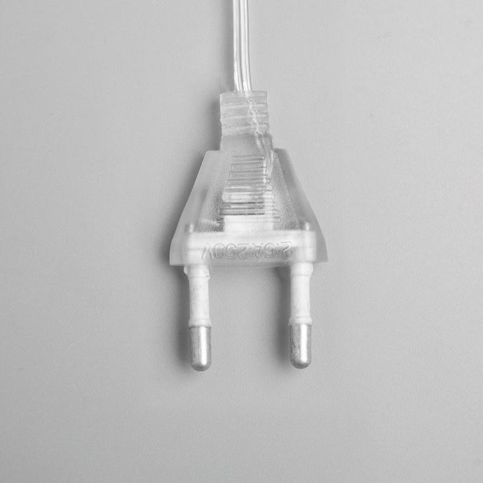 Светодиодная верхушка на ёлку «Звезда белая» 22 см, 30 LED, провод 2 метра, 220 В, свечение красное Светодиодная верхушка на ёлку «Звезда белая» 22 см, 30 LED, провод 2 метра, 220 В, свечение красное