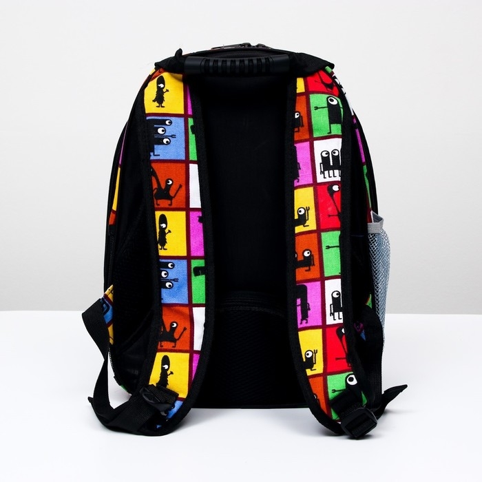 Рюкзак для переноски кошек и собак  Рюкзак для переноски кошек и собак "Глазастики", прозрачный, 31 х 28 х 42 см