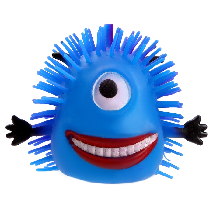 Мяч детский резиновый ёжка световой «Монстрики», цвета МИКС , в шоубоксе Мяч детский резиновый ёжка световой «Монстрики», цвета МИКС , в шоубоксе