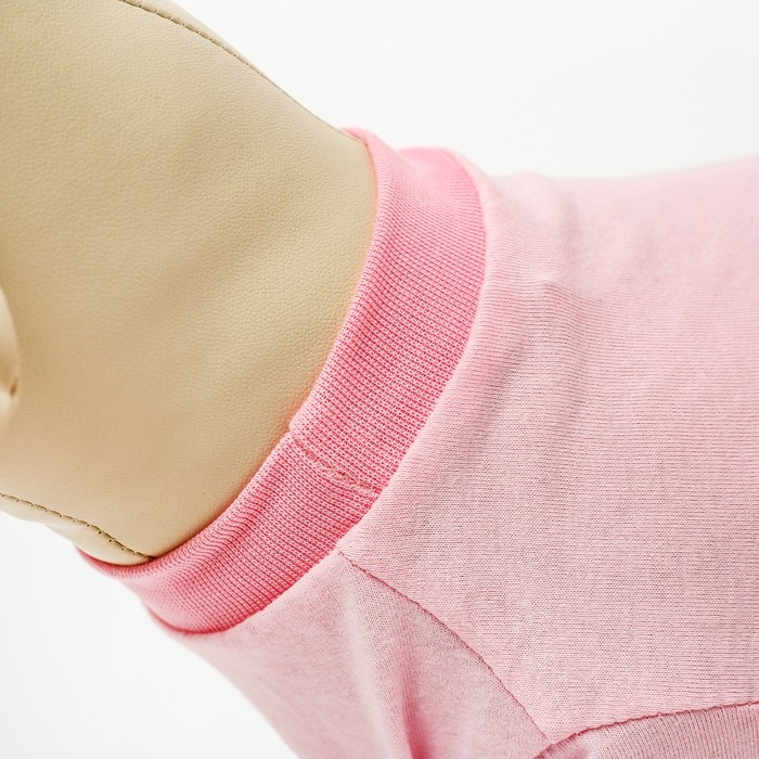 Комбинезон для животных нежно-розовый, L (ДС 39, ОШ 36-38, ОГ 60-62) Комбинезон для животных нежно-розовый, L (ДС 39, ОШ 36-38, ОГ 60-62)