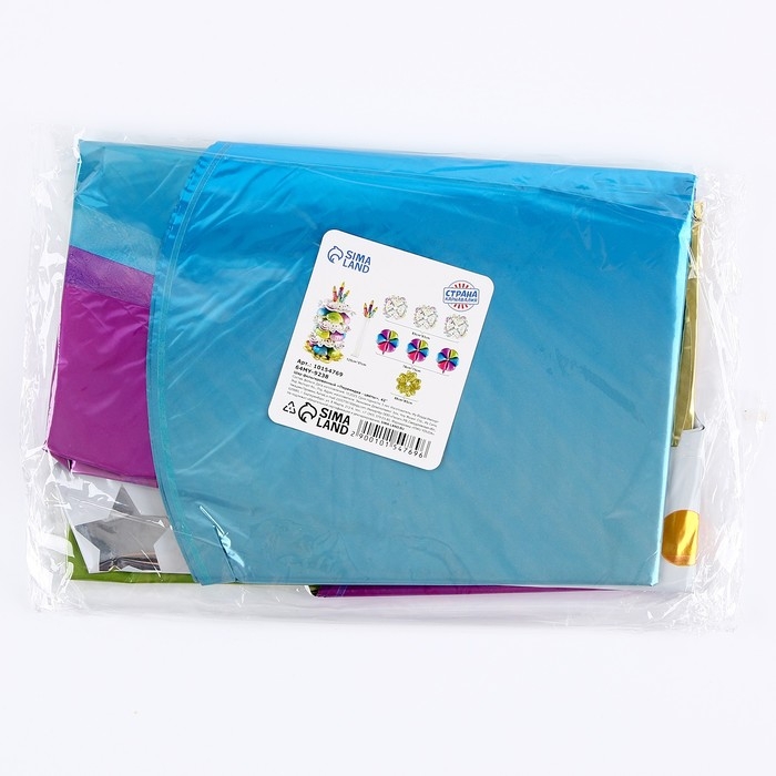 Шар фольгированный 42 Шар фольгированный 42" «Пирамидка – цветы», под воздух