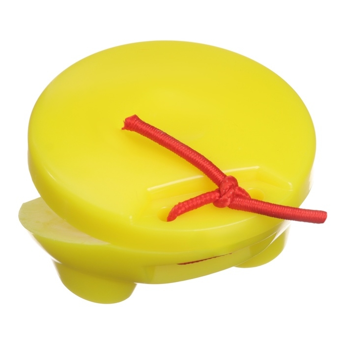 Набор погремушек «Лягушата: кастаньеты + перкуссионный маракас, 3 шт., цвет желтый, Крошка Я