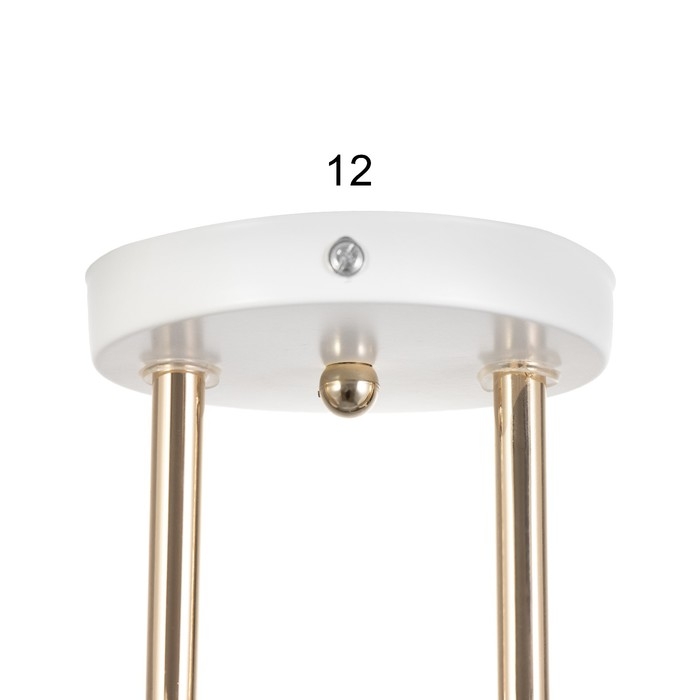 Люстра Люстра "Фрида" 2хЕ27 40Вт бело-золотой 46х25х26 см BayerLux