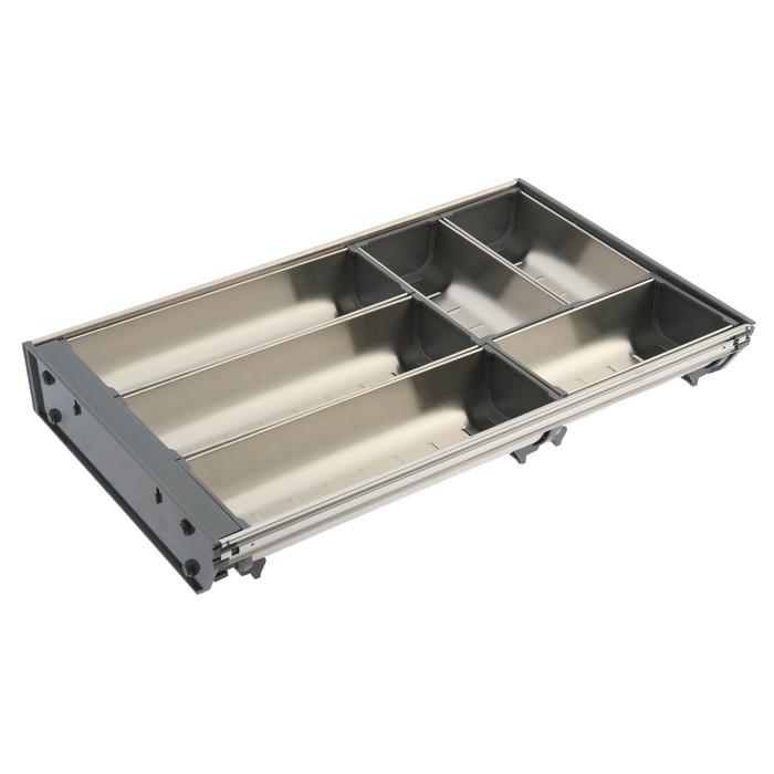 Поддон из нержавеющей стали 280х472х65 мм