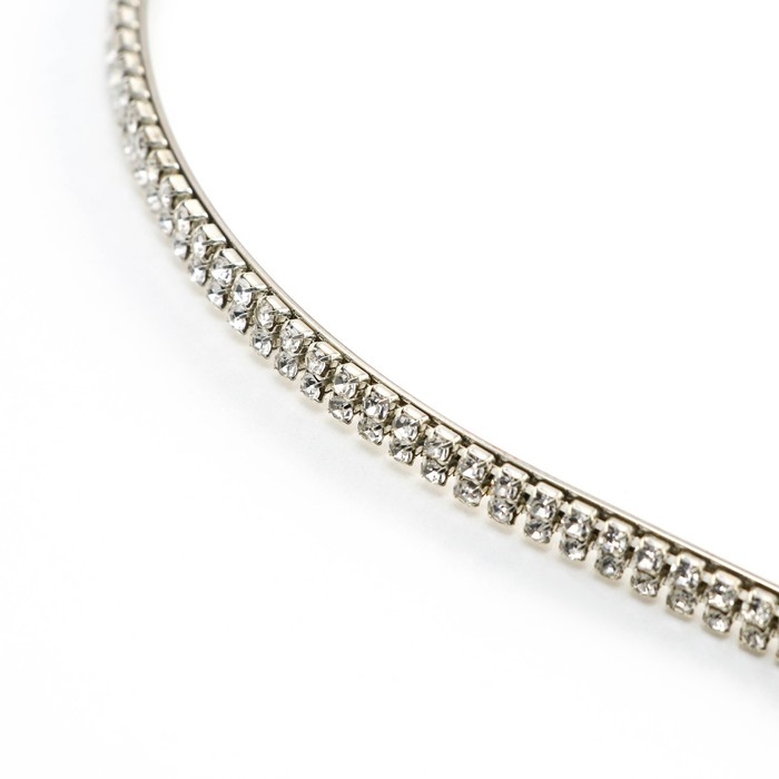 Ободок для волос со стразами «Ты прекрасна» 0.5 х 12 х 21 см Ободок для волос со стразами «Ты прекрасна» 0.5 х 12 х 21 см