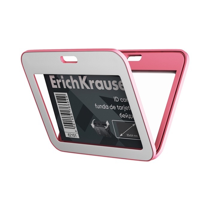 Бейдж горизонтальный 85 х 54 мм, ErichKrause книжка, микс Бейдж горизонтальный 85 х 54 мм, ErichKrause книжка, микс