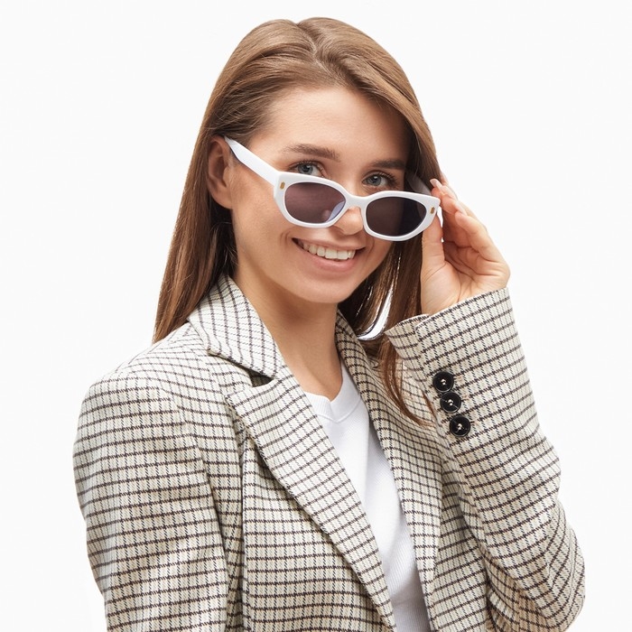 Очки солнцезащитные Очки солнцезащитные "OneSun", uv 400, дужка 14.5 см, ширина 14 см, линза 4.3 х 6 см