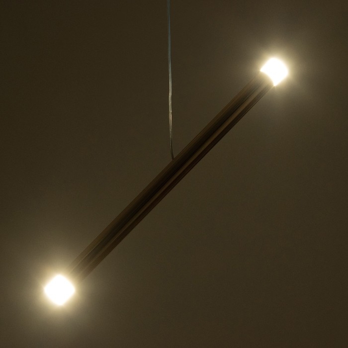 Светильник подвесной Светильник подвесной "Балансия" LED 6Вт 4000К золото 3х3х40-140см