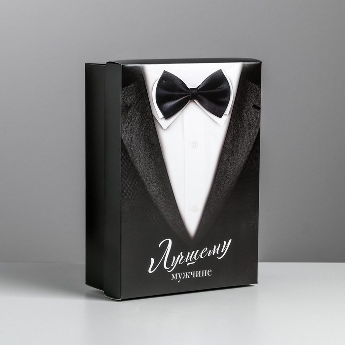 Коробка подарочная складная, упаковка, &laquo;Джентльмен&raquo;, 21 х 15 х 7 см