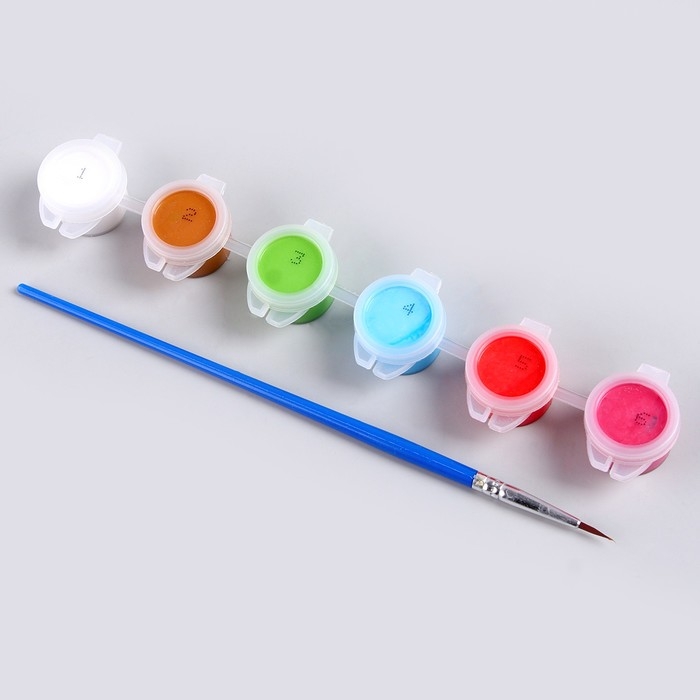 Картина по номерам для детей «Весёлый ёжик», 21 х 15 см Картина по номерам для детей «Весёлый ёжик», 21 х 15 см