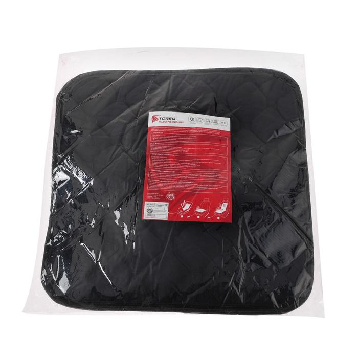 Накидка с подогревом TORSO, 12 В, регулятор, 42×42 см, провод 90 см, черный