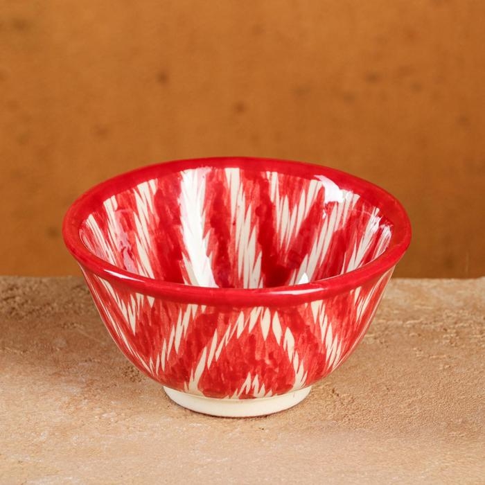 Пиала Риштанская керамика  Пиала Риштанская керамика "Атлас", 9,5 см , средняя