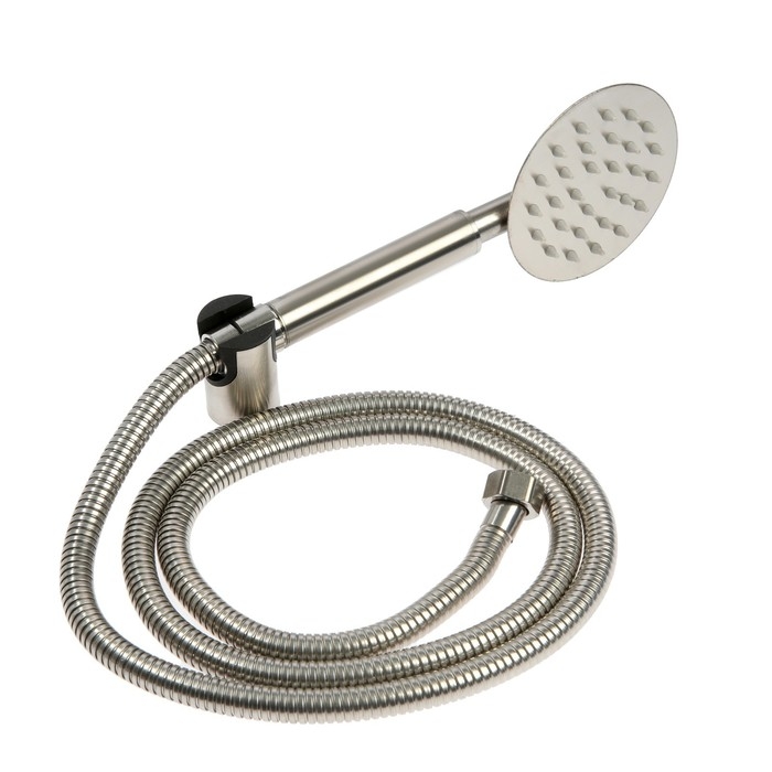 Смеситель для ванны ZEIN ZS2648, картридж керамика 35 мм, с душевым набором, нерж. сталь Смеситель для ванны ZEIN ZS2648, картридж керамика 35 мм, с душевым набором, нерж. сталь