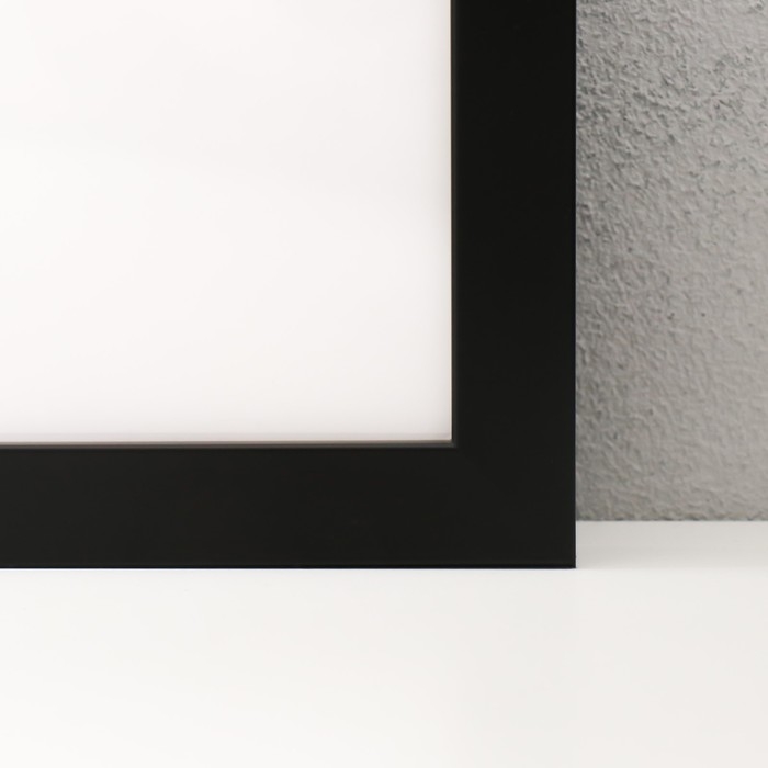 Фоторамка пластик Фоторамка пластик "МИРАМ" 25х35 см, 641877-12, чёрный (пластиковый экран)