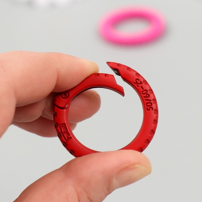 Карабин металл Карабин металл "Колесо" МИКС 3,5х3,5 см