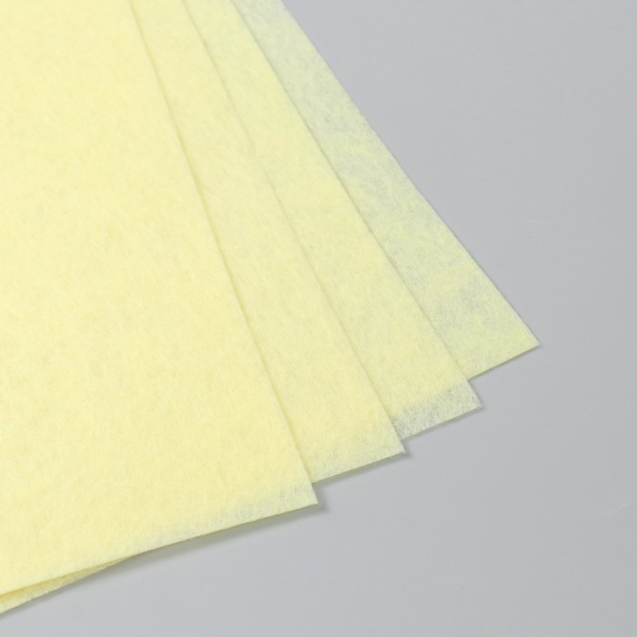 Фетр 1 мм Фетр 1 мм "Песочный" набор 4 листа 30х40 см