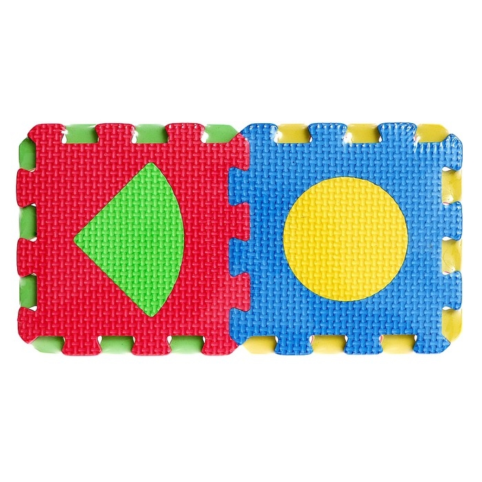 Коврик-пазл «Изучаем фигуры» Коврик-пазл «Изучаем фигуры»