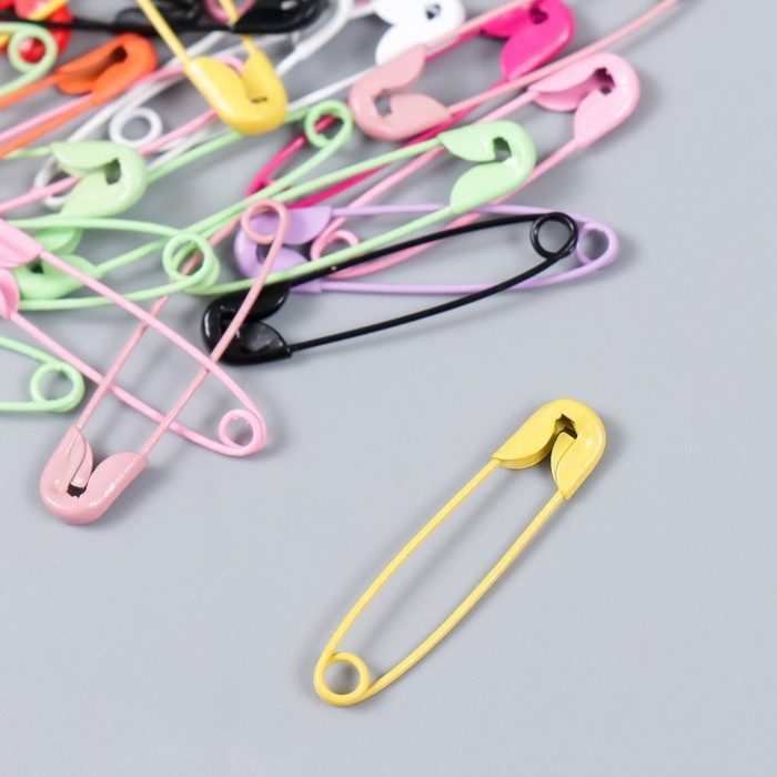 Декор для творчества металл Декор для творчества металл "Булавка" набор 40 шт 3 см