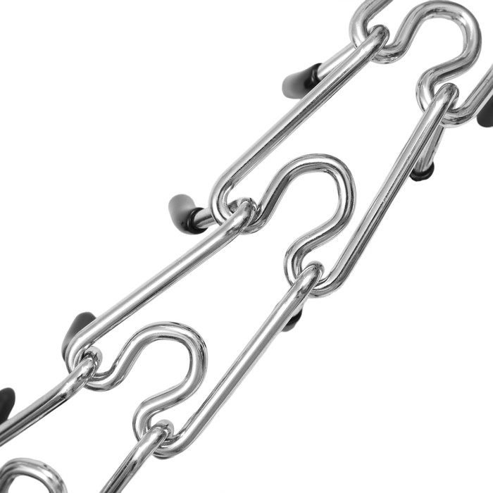 Ошейник - полуудавка строгий с защитными колпачками, 3 мм х 50 см Ошейник - полуудавка строгий с защитными колпачками, 3 мм х 50 см