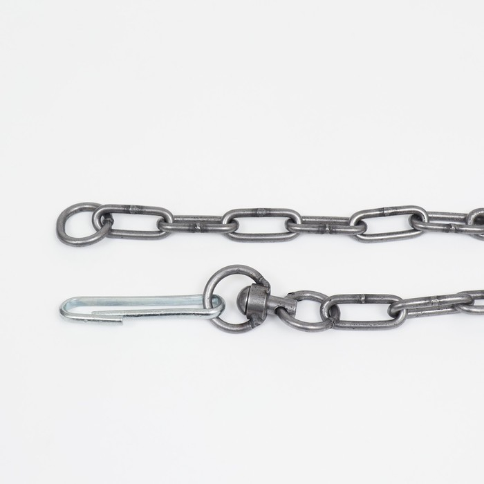 Цепь для привязи собак, 3 м, калибр 6 х 42 мм, черная Цепь для привязи собак, 3 м, калибр 6 х 42 мм, черная