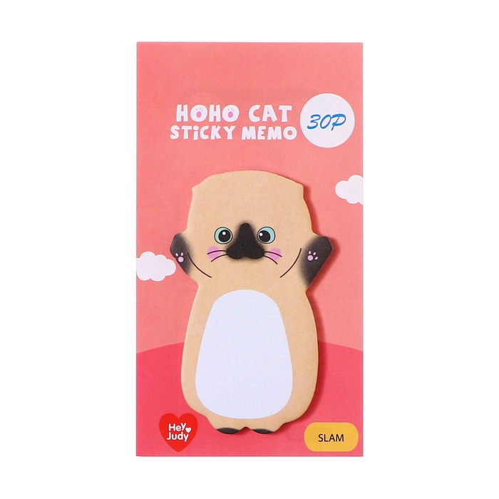 Блок для записей 35мм х 70мм 30л Сиамский котик Блок для записей 35мм х 70мм 30л Сиамский котик